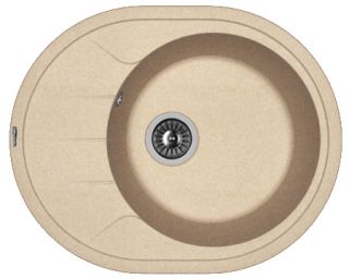 Кухонная мойка Florentina Родос 620 песочный